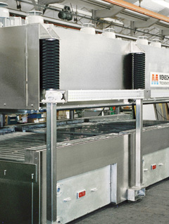 Trockentunnel aus Edelstahl 1.4571 für beschichtete Aluminiumbänder in der Offset-Druckplattenherstellung