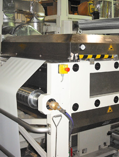 Convective dryer /nozzle dryer for alternative front or reverse side printing